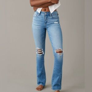 AE Stretch High-Waisted Skinny Kick Jean